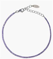 Bracciale Amen Donna TENNIS MANIA in Argento Zircone BT1BVI17 AMEN - BT1BVI17 AMEN